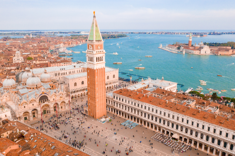 San Marcoplein in Venetië